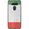 Italy Flag Distressed LG K51/Q51 Clear Case